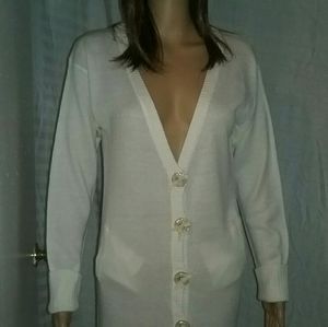 White sweater dress /Agnee